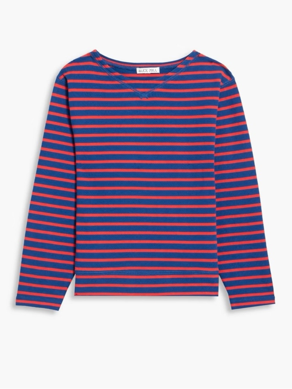 ALEX MILL Lakeside striped cotton-jersey top